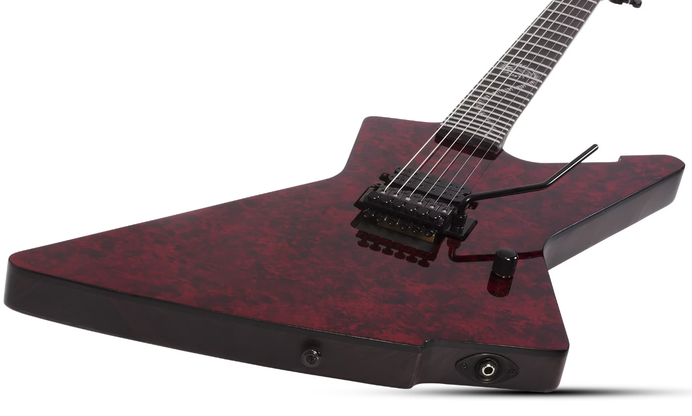 Schecter Patrick Kennison E1 Fr Apocrypha Signature 1h Eb - Red Reign - Signature electric guitar - Variation 1