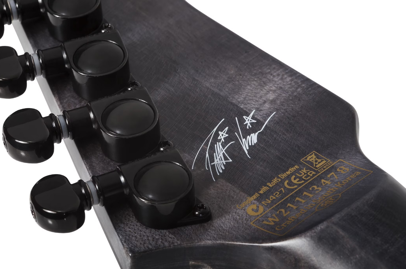 Schecter Patrick Kennison E1 Fr Apocrypha Signature 1h Eb - Red Reign - Signature electric guitar - Variation 4