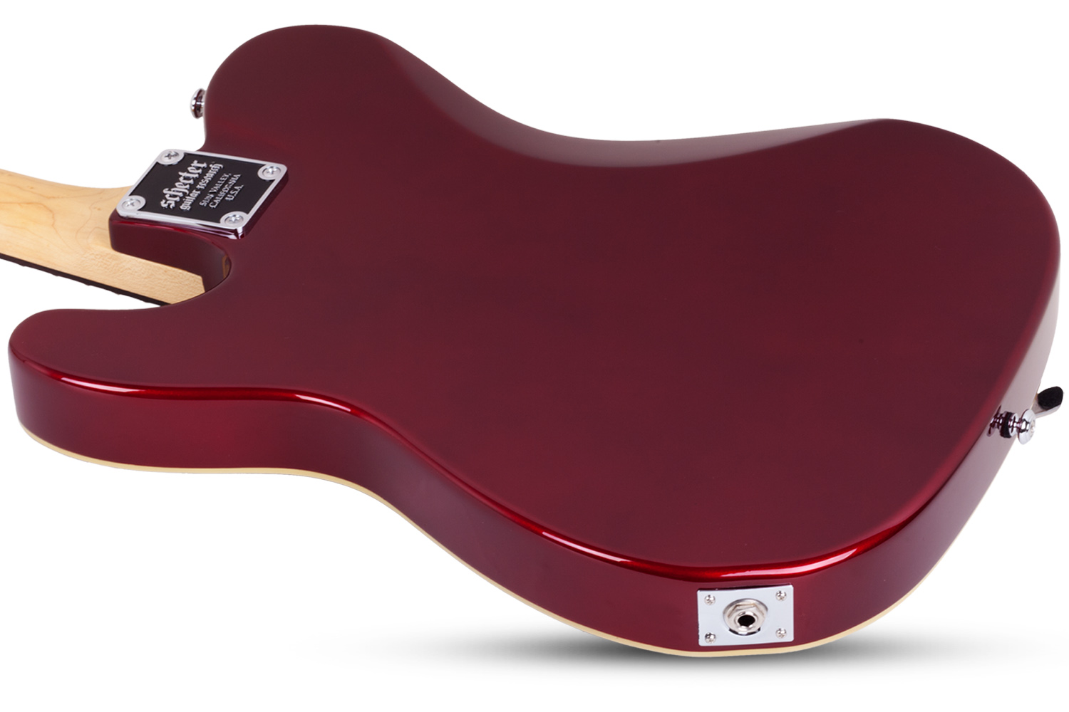 Schecter Pt Fastback Ii B Bigsby 2h Trem Bigsby Rw - Metallic Red - Tel shape electric guitar - Variation 3