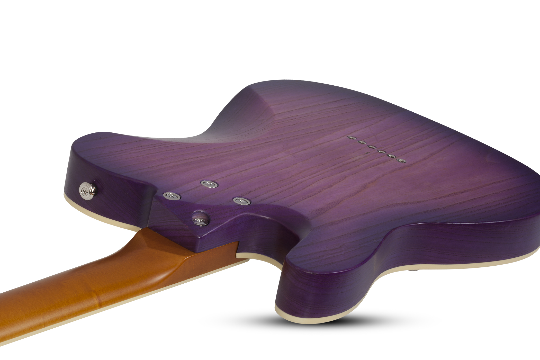 Schecter Pt Special 2s Ht Rw - Purple Burst Pearl - Tel shape electric guitar - Variation 2