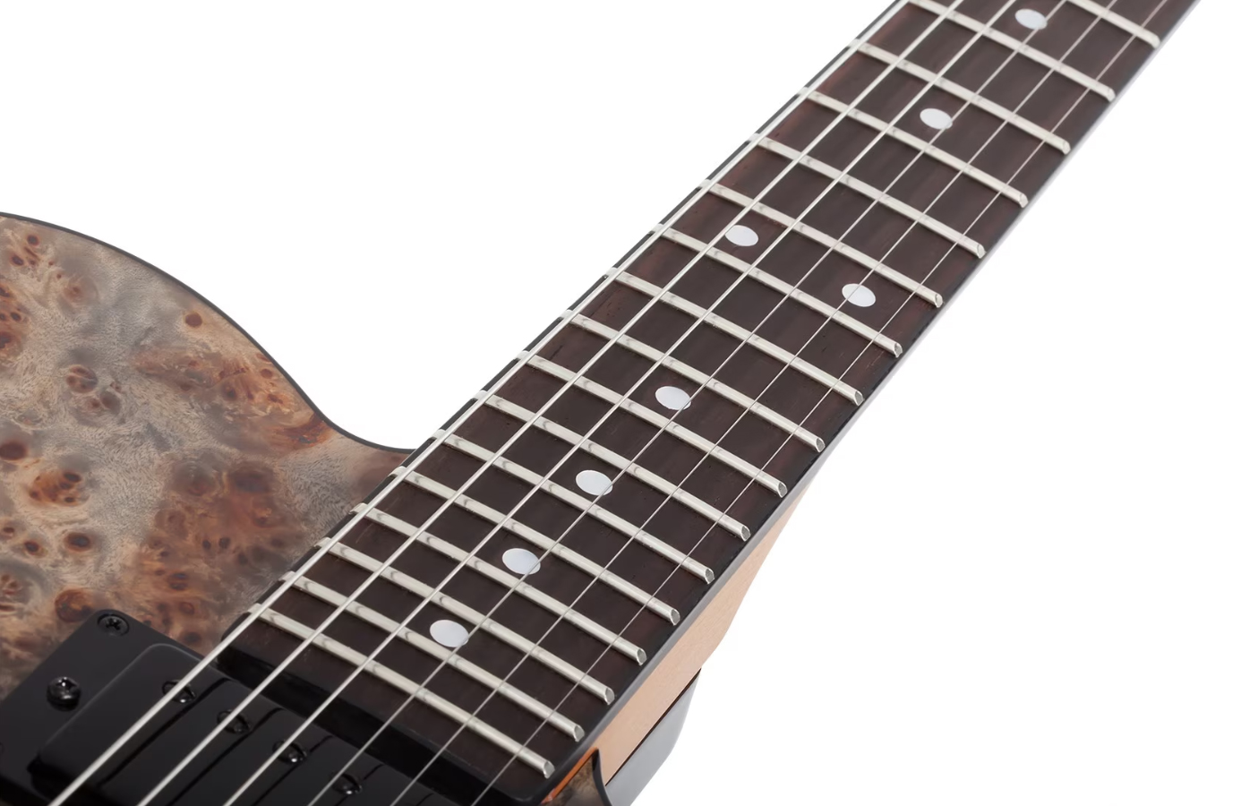 Schecter Pt Standard 2h Ht Rw - Black Fade Burst Burl - Tel shape electric guitar - Variation 4