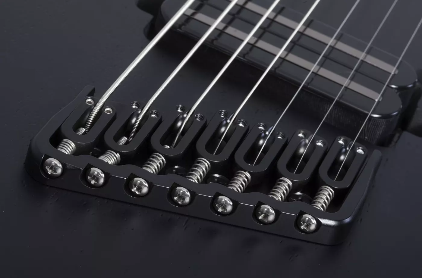 Schecter PT-7 MS Black Ops 7-string - satin black open pore Multi