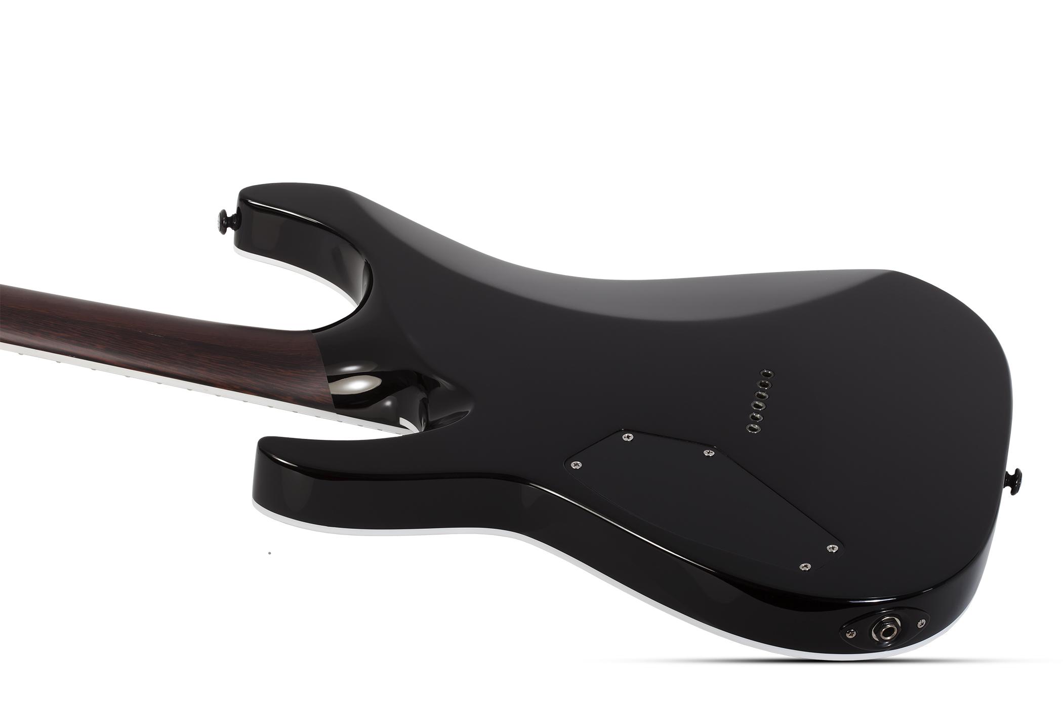 Schecter Reaper-6 Custom 2h Ht Eb - Black - Str shape electric guitar - Variation 3