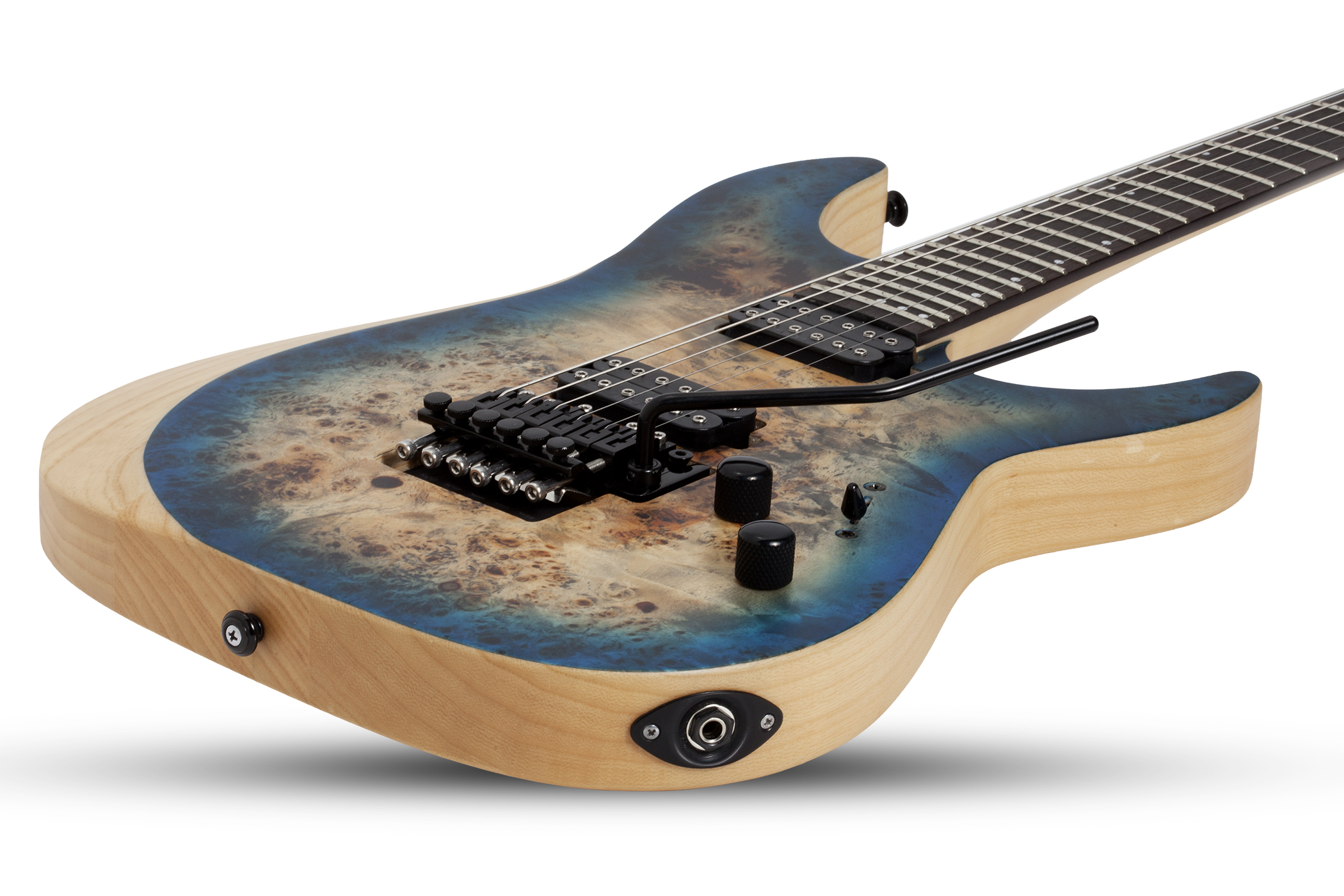 Schecter Reaper-6 Fr 2h Eb - Satin Sky Burst - Str shape electric guitar - Variation 1