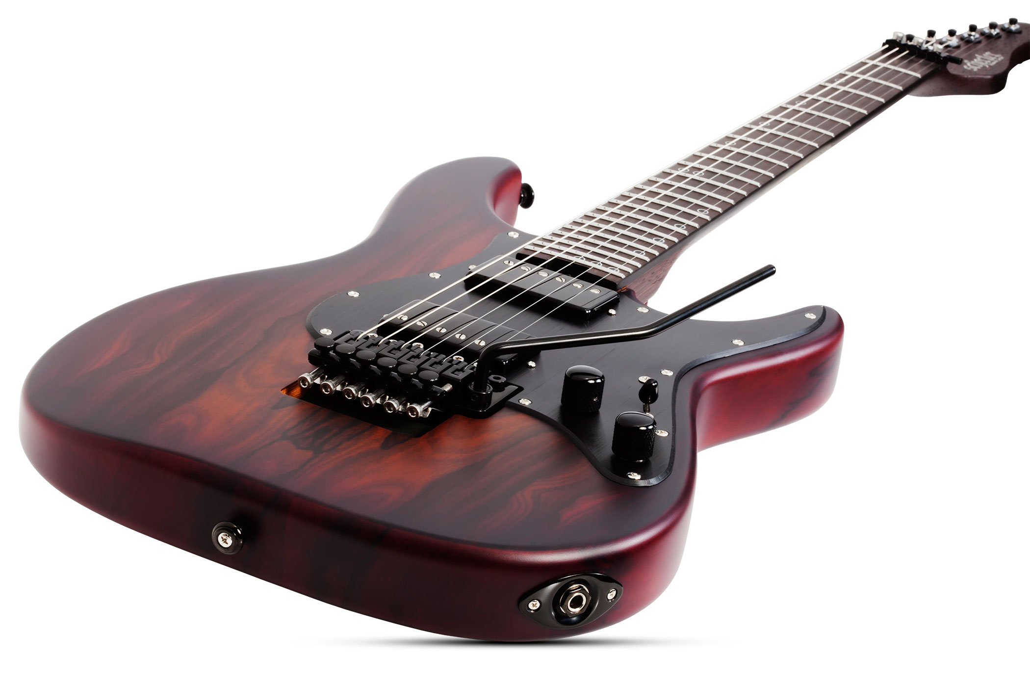 Schecter Sun Valley Super Shredder Exotic Ziricote 2h Fr Eb - Natural - Metal electric guitar - Variation 1