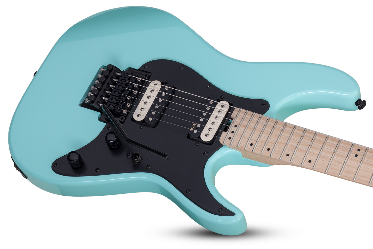 Schecter Sun Valley Super Shredder Fr 2h Emg Mn - Sea Foam Green - Str shape electric guitar - Variation 2