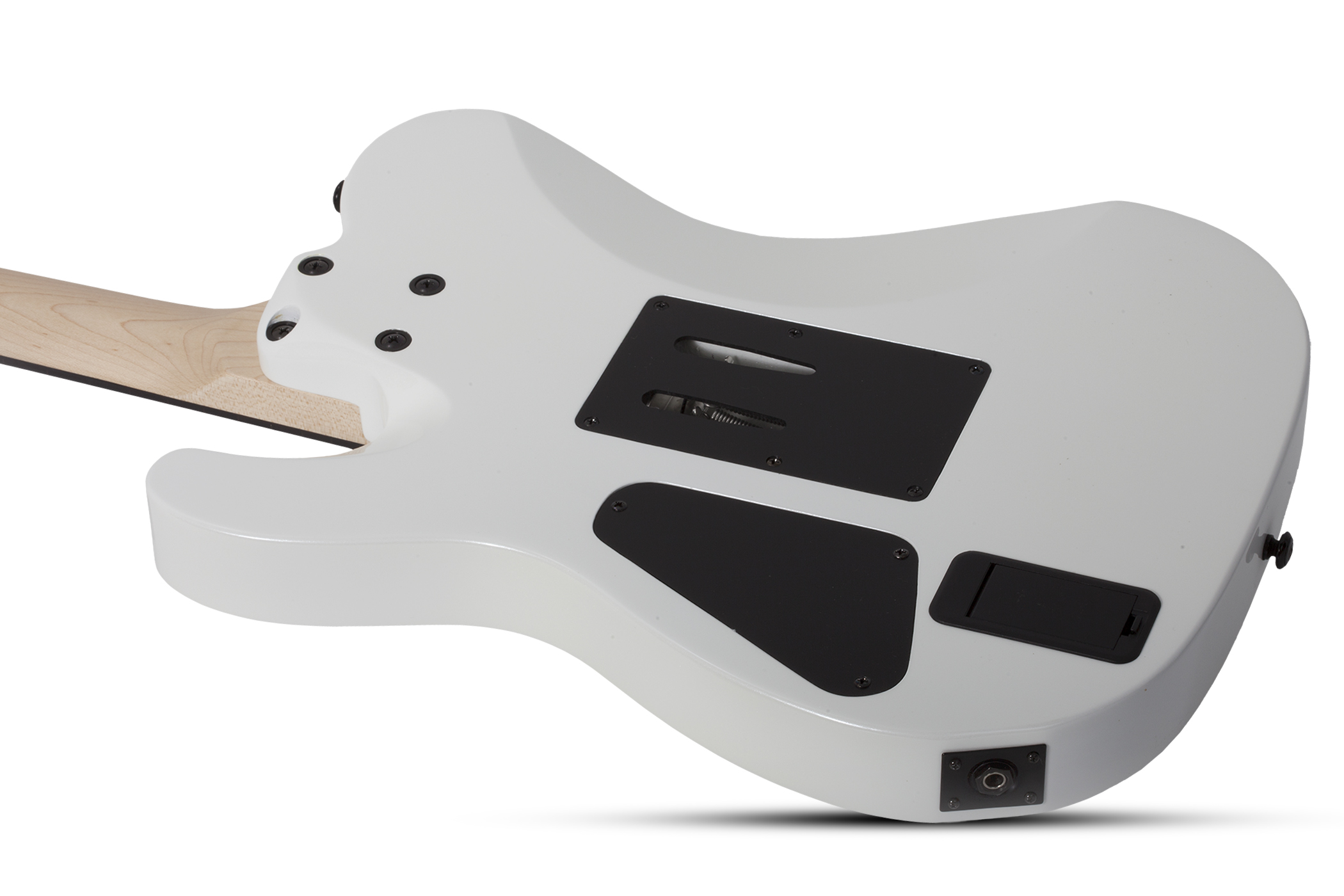 Schecter Sun Valley Super Shredder Pt Fr 2h Emg Rw - Metallic White - Tel shape electric guitar - Variation 2