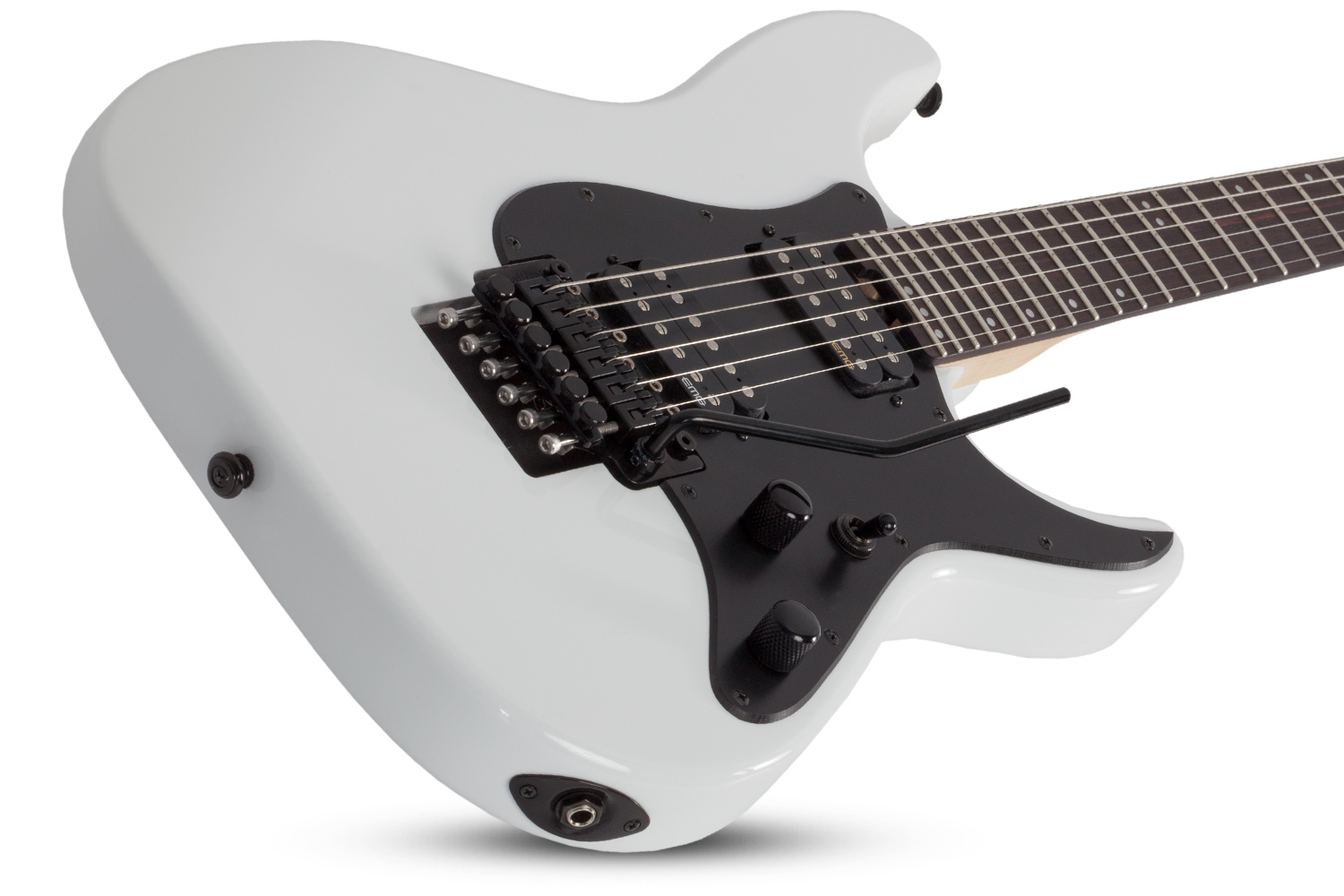 Schecter Sun Valley Super Shredder Fr 2h Emg Rw - White - Str shape electric guitar - Variation 2