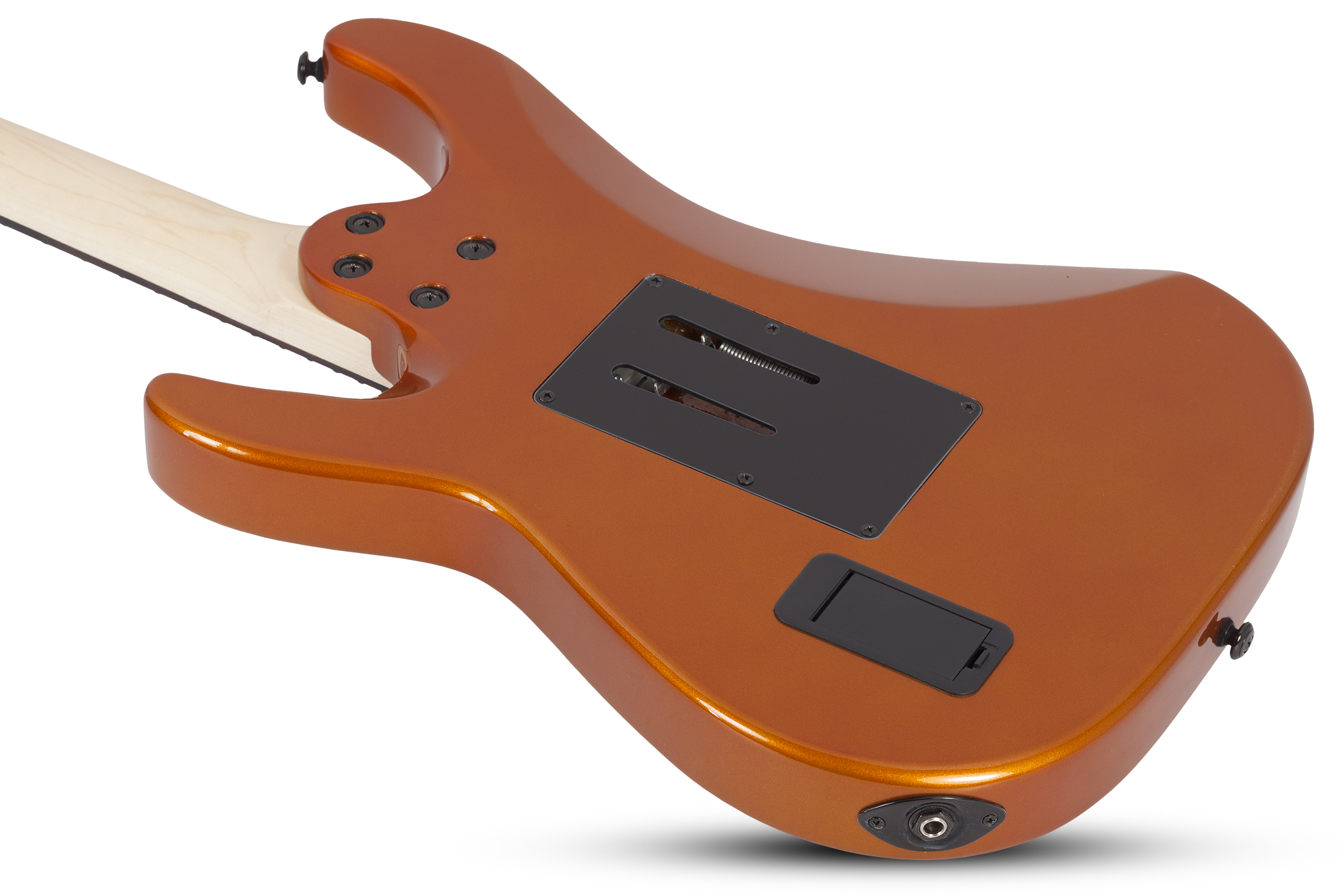 Schecter Sun Valley Super Shredder Fr 2h Emg Rw - Lambo Orange - Tel shape electric guitar - Variation 3