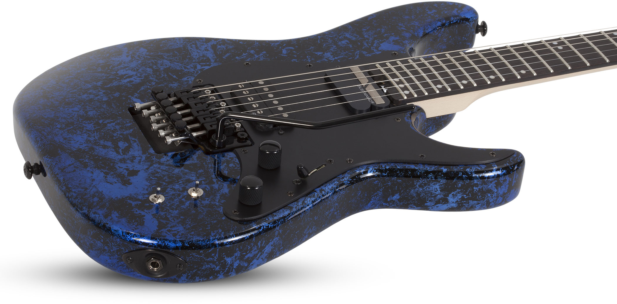 Schecter Sun Valley Super Shredder Fr S 2h Emg Sustainiac Eb - Blue Reign - Metal electric guitar - Variation 1