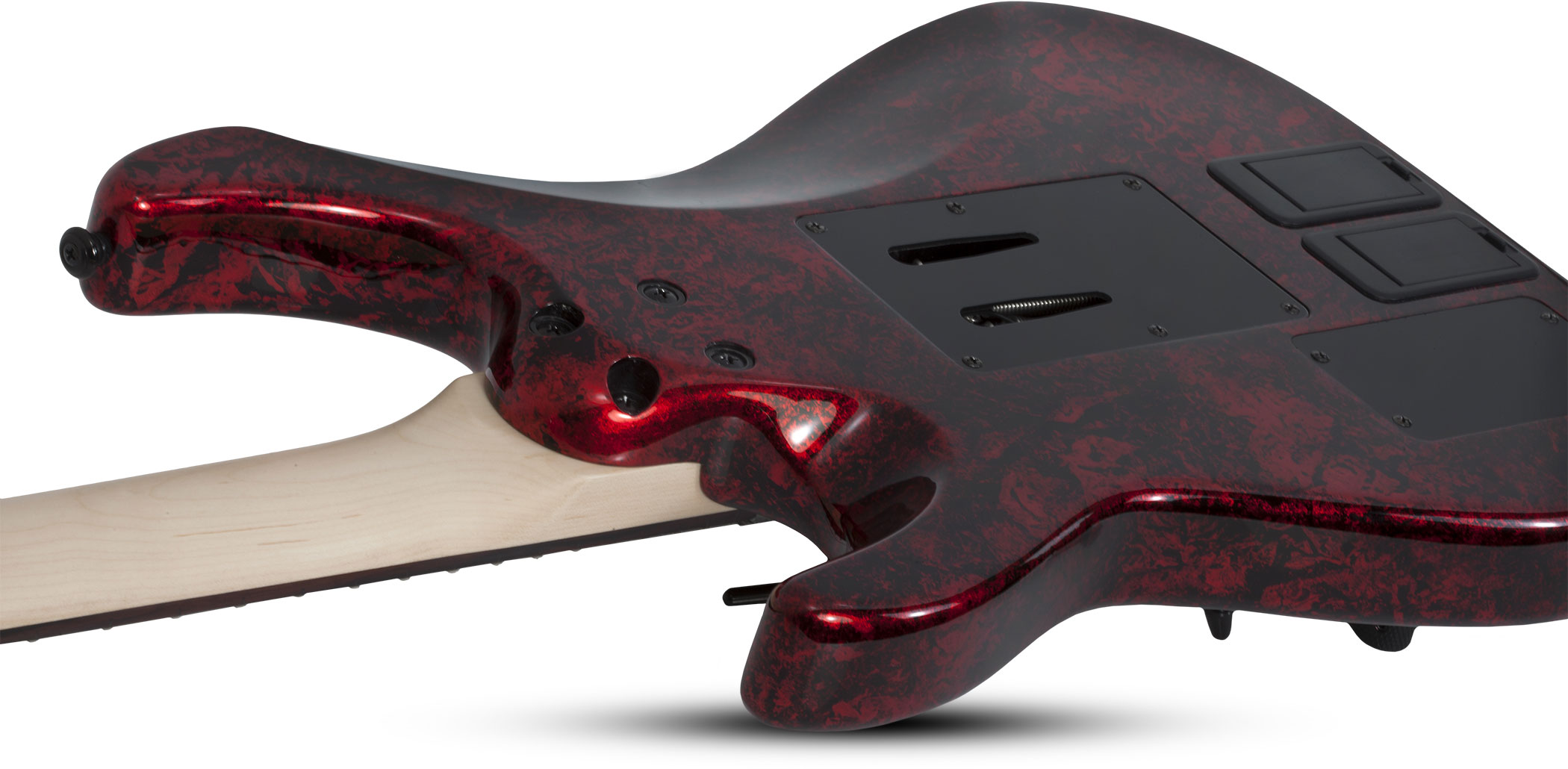 Schecter Sun Valley Super Shredder Fr S 2h Emg Sustainiac Eb - Red Reign - Metal electric guitar - Variation 2