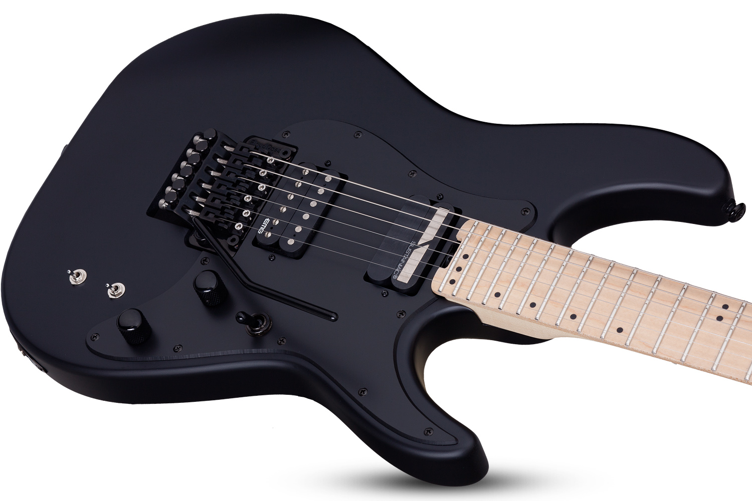 Schecter Sun Valley Super Shredder Fr S 2h Sustainiac Eb - Satin Black - Metal electric guitar - Variation 3