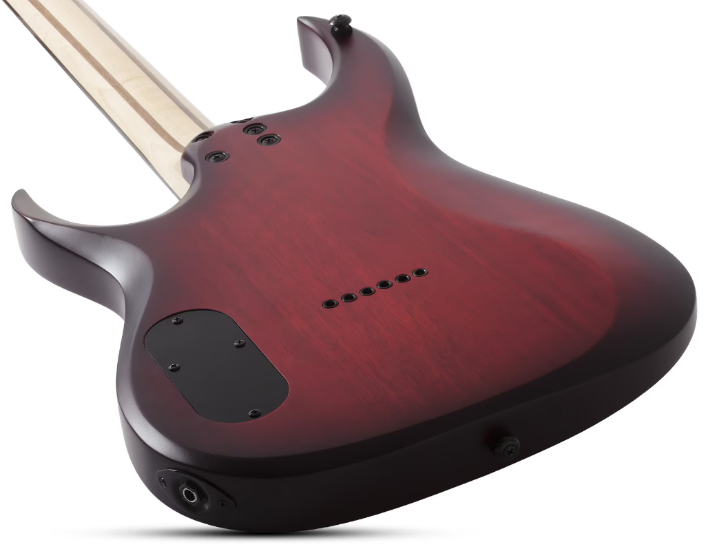 Schecter Sunset-6 Extreme 2h Ht Eb - Scarlet Burst - Metal electric guitar - Variation 5