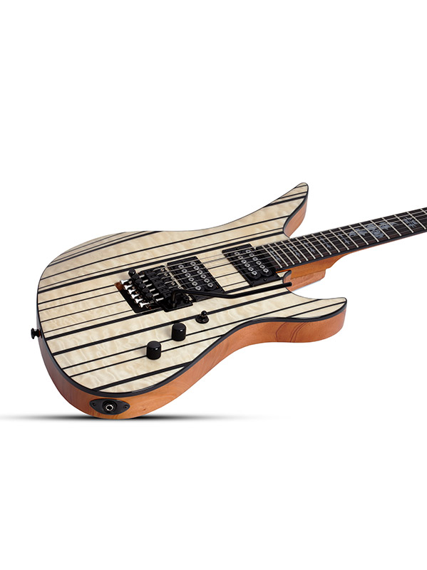 Schecter Synyster Gates Standard Plus Fr Hh Eb - Gloss Natural - Signature electric guitar - Variation 2