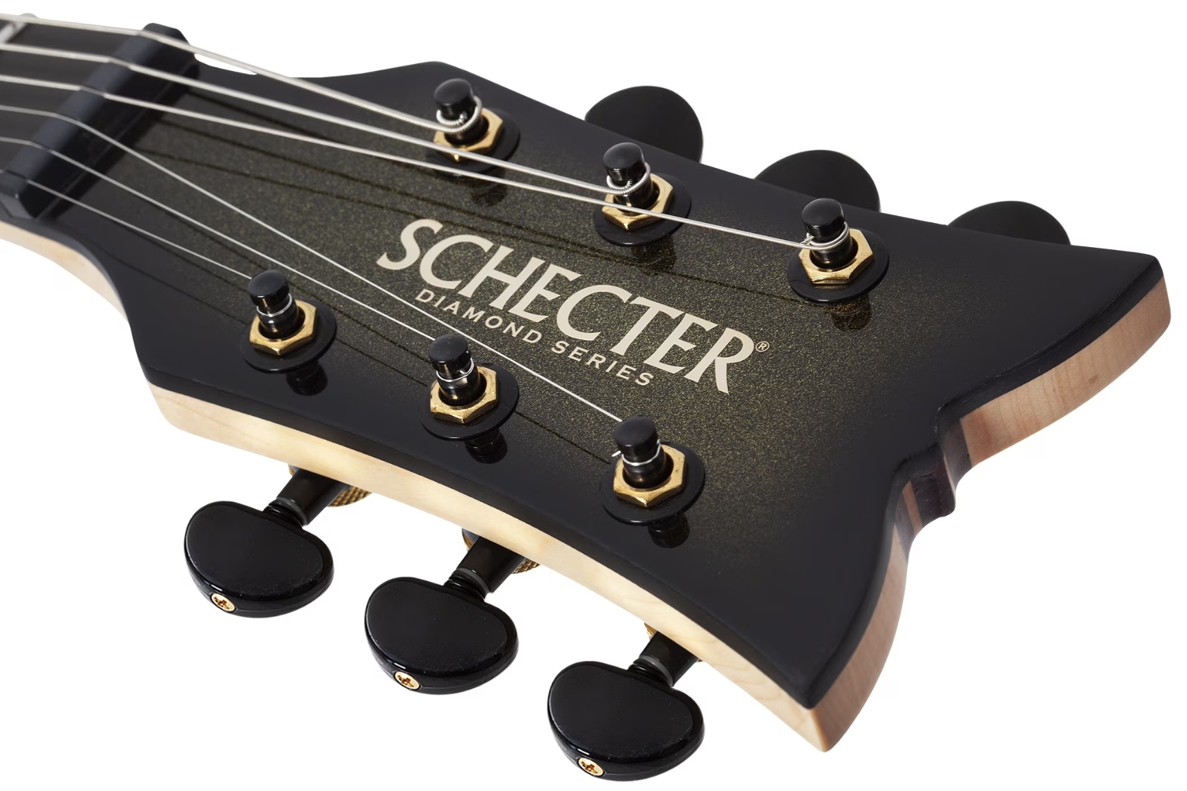Schecter Tempest 50th Ann. Lh Gaucher 2h Ht Eb - 50th Gold Burst - Metal electric guitar - Variation 7