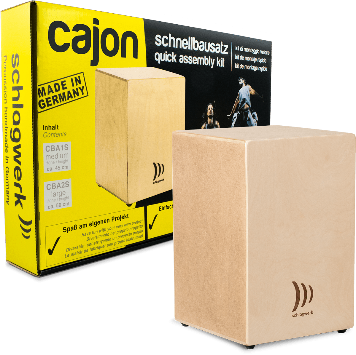 Schlagwerk Kit Cba10s - Cajon - Variation 1