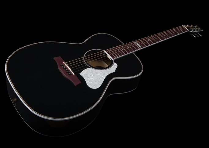 Seagull Artist Limited Eq Concert Hall Epicea Acajou Ric Lr Baggs Anthem +etui Tric - Black - Electro acoustic guitar - Variation 2