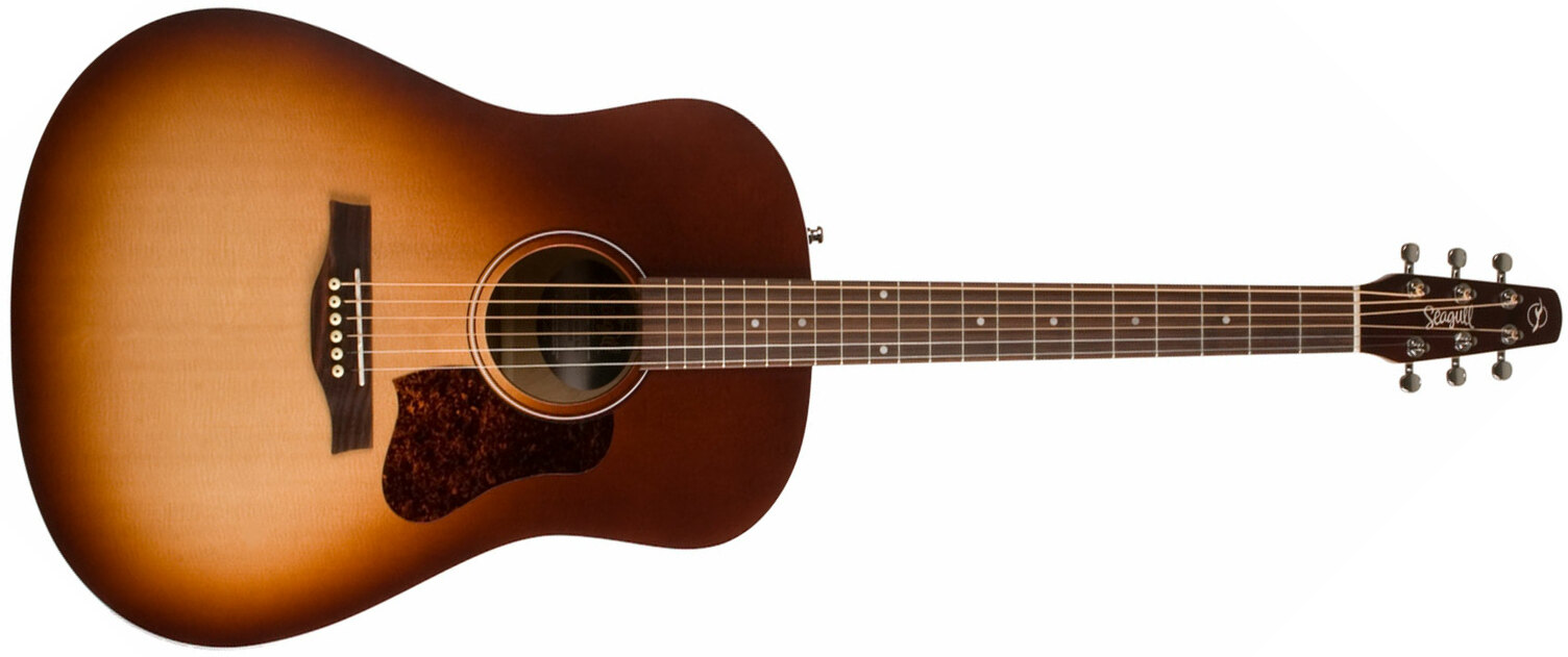 Seagull Entourage Dreadnought Epicea Merisier - Autumn Burst - Acoustic guitar & electro - Main picture