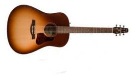 Seagull Entourage Dreadnought Epicea Merisier +housse - Autumn Burst - Folk guitar - Main picture