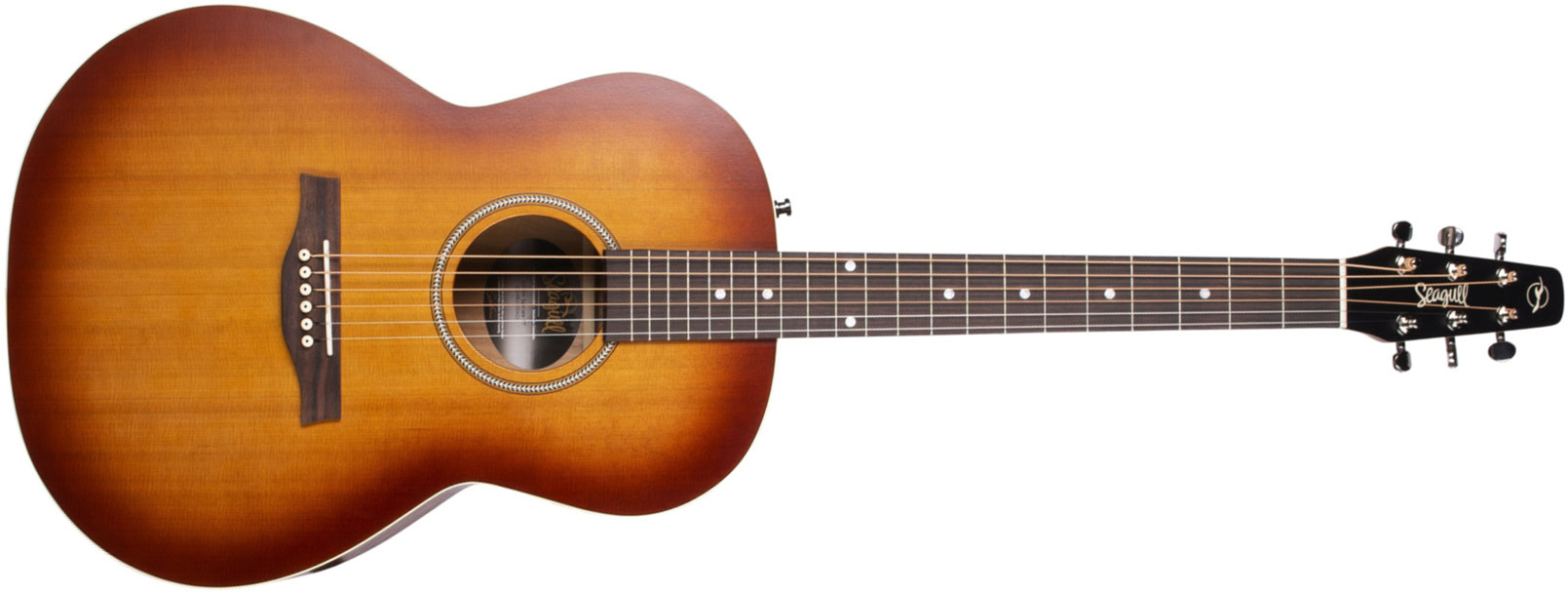 Seagull Entourage Folk Concert Shsc Cedre Merisier Rw - Rustic Burst Semi Gloss - Folk guitar - Main picture