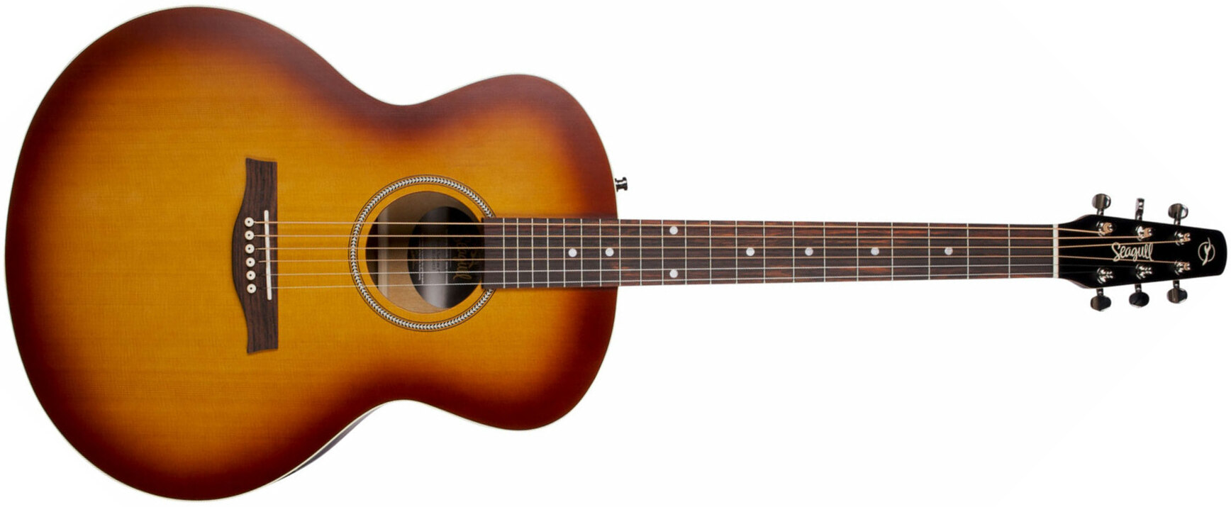 Seagull Entourage Mj Grand Auditorium Cedre Merisier Rw - Rustic Burst Semi Gloss - Acoustic guitar & electro - Main picture