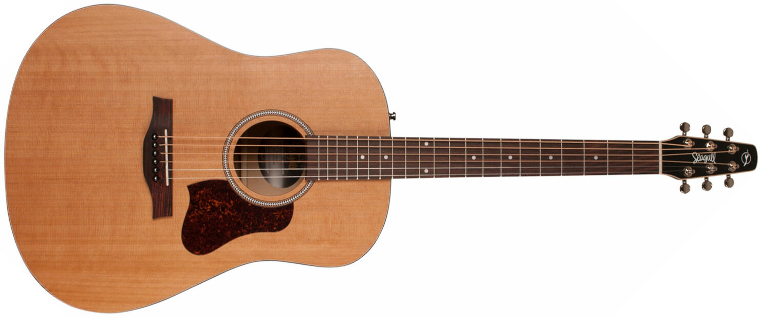 Seagull S6 Original 2018 Dreadnought Cedre Merisier - Natural - Acoustic guitar & electro - Main picture