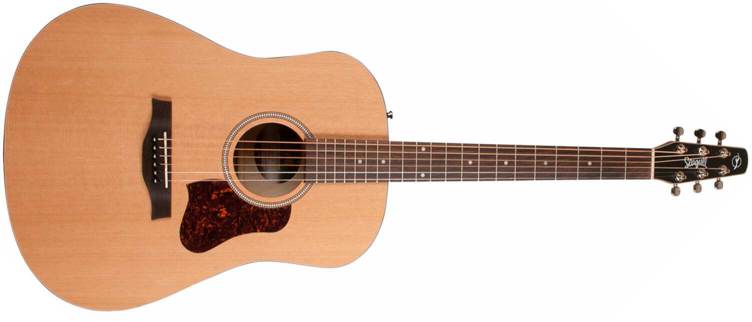 Seagull S6 Original Slim 2018 Dreadnought Cedre Merisier - Natural - Acoustic guitar & electro - Main picture