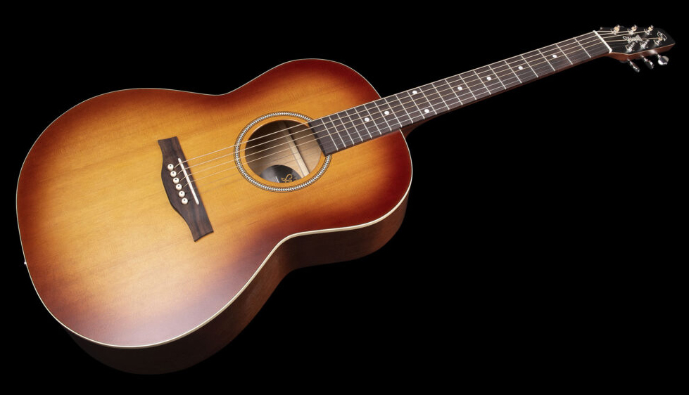 Seagull Entourage Folk Concert Shsc Cedre Merisier Rw - Rustic Burst Semi Gloss - Folk guitar - Variation 1