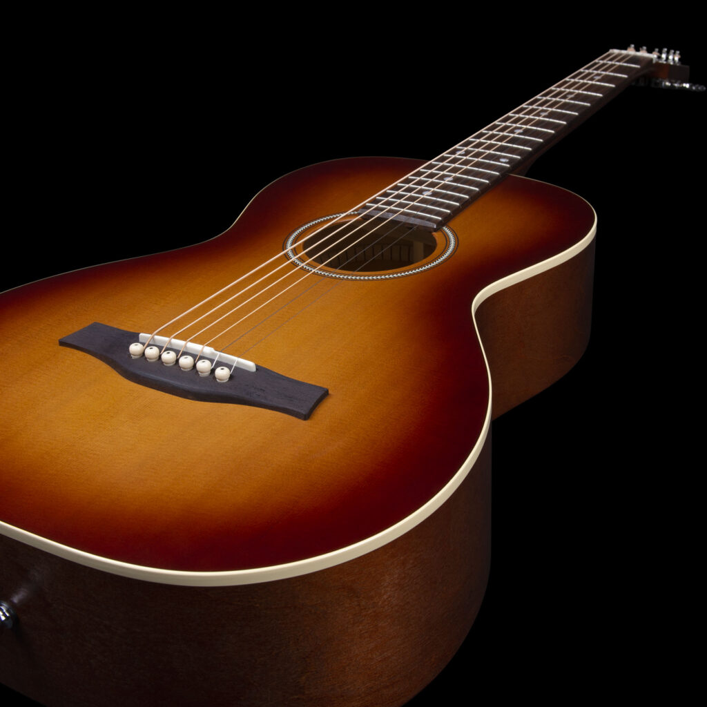 Seagull Entourage Grand Parlor Shsc Cedre Merisier Rw - Rustic Burst - Folk guitar - Variation 2