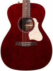 Folk guitar Seagull M6 CH EQ Ltd - Ruby red gloss top