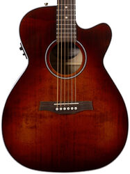 Folk guitar Seagull Performer Flame Maple CW Concert Hall Presys II - Burst umber