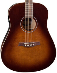 Electro acoustic guitar Seagull S6 Original Presys II +Bag - Burnt umber semi gloss