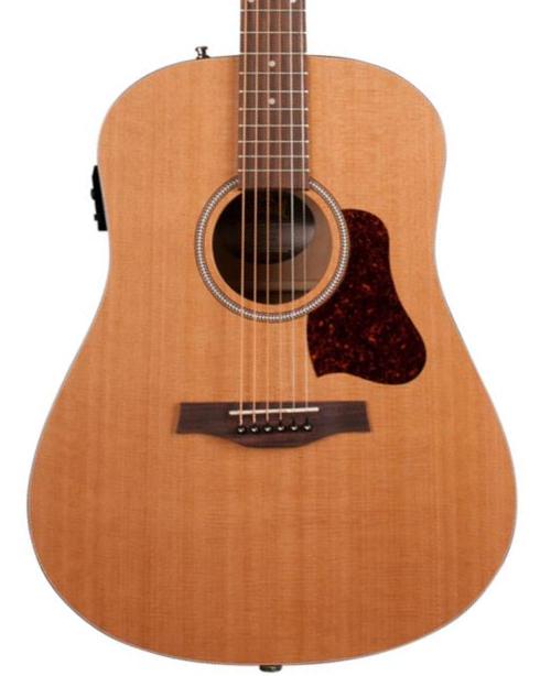 Folk guitar Seagull S6 Original Presys II +Bag - Natural semi gloss