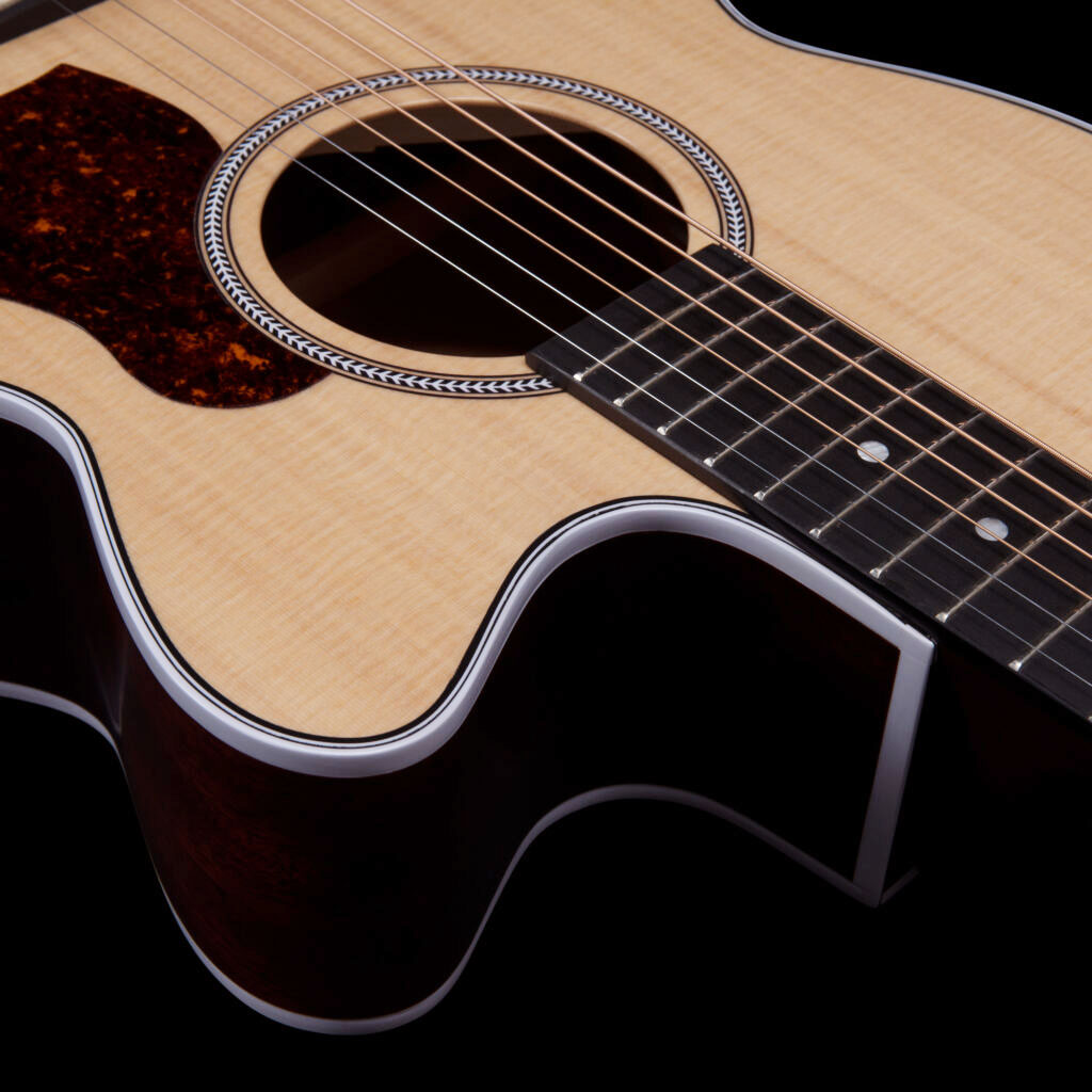 Seagull Maritime Sws Ch Cw Presys Concert Hall Epicea Acajou Ric - Natural Semi Gloss - Folk guitar - Variation 2