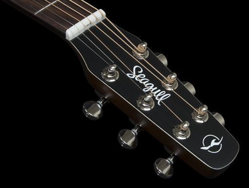 Seagull S6 Classic A/e Dreadnought Epicea Merisier Rw - Black - Electro acoustic guitar - Variation 4