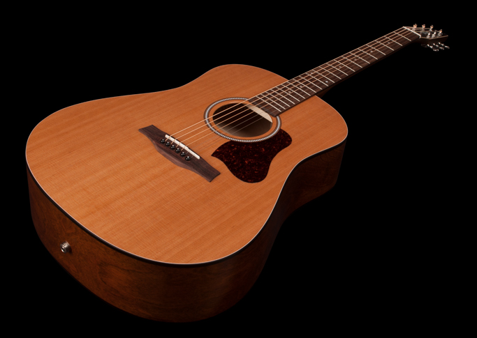 Seagull S6 Original Qit 2018 Dreadnought Cedre Merisier - Natural - Acoustic guitar & electro - Variation 2