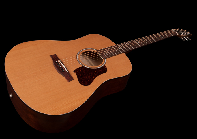 Seagull S6 Original Qit 2019 Dreadnought Cedre Merisier +housse - Natural - Electro acoustic guitar - Variation 3