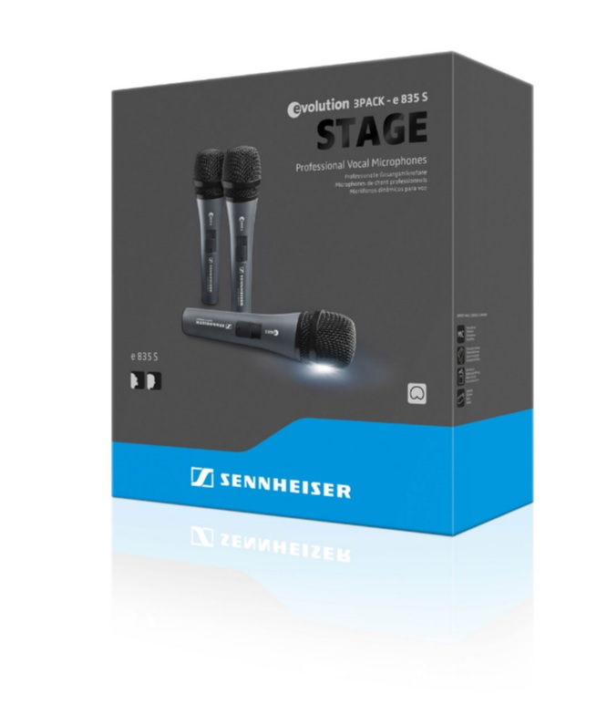 Sennheiser 3-Pack E835-S