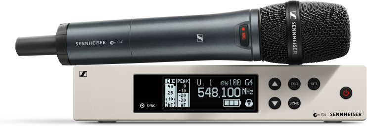 Sennheiser Ew 100 G4-835-s-1g8 - - Wireless handheld microphone - Main picture