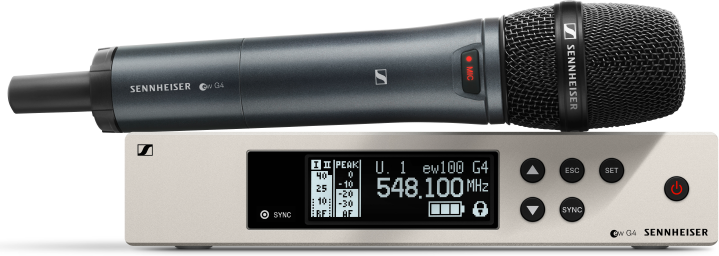 Sennheiser Ew 100 G4-835-s-a - Wireless handheld microphone - Main picture