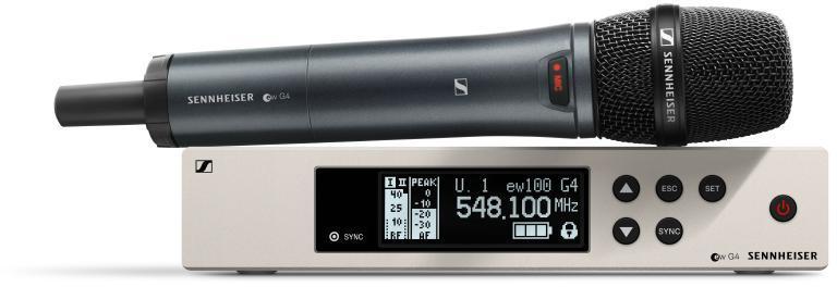 Wireless handheld microphone Sennheiser ew 100 G4-845-S-A