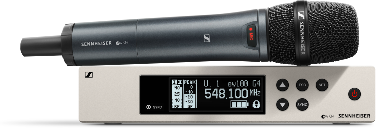Sennheiser Ew 100 G4-845-s-b - - Wireless handheld microphone - Main picture