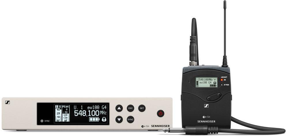 Wireless microphone for instrument  Sennheiser ew 100 G4-CI1-A