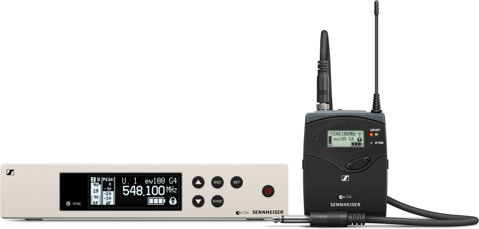 Sennheiser Ew 100 G4-ci1-b - Wireless microphone for instrument - Main picture