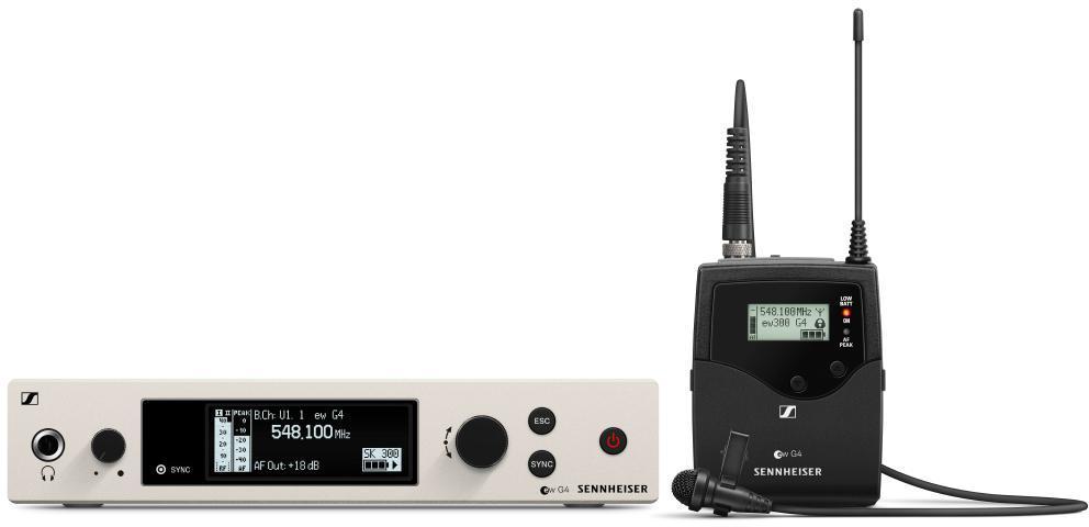 Wireless lavalier microphone Sennheiser ew 100 G4-ME2-A