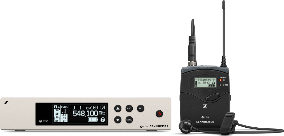 Sennheiser Ew 100 G4-me4-a - - Wireless Lavalier microphone - Main picture