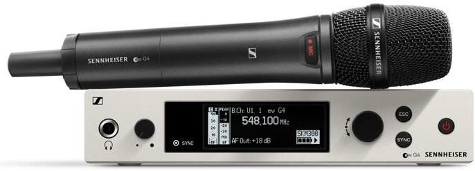 Sennheiser Ew 300 G4-865-s-aw+ - Wireless handheld microphone - Main picture