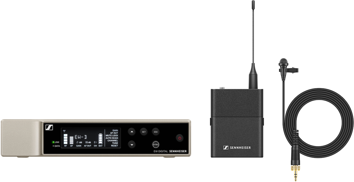 Sennheiser Ew-d Me2 Set (r1-6) - Wireless Lavalier microphone - Main picture