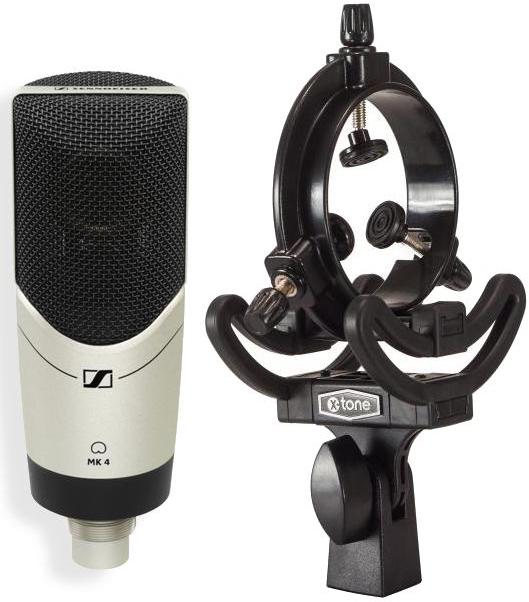 Microphone pack with stand Sennheiser MK4 + Xm 5100 Suspension Micro