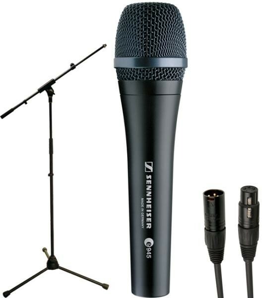 Sennheiser Pack E945 + Pied Perche + CÂble - Microphone pack with stand - Main picture